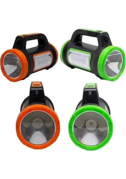 Gold Silver GS-410 Güneş Enerjili Çok Fonksiyonlu LED Feneri: Dayanıklı ve Çok Yönlü Aydınlatma Çözümü