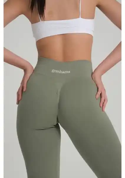 Gymhams Kalçayı Büzgülü Yüksek Bel Şekillendirici Spor Taytı Detaylı İnceleme