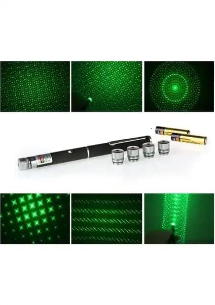 Helen's Yeşil Lazer Pointer 500 mW: Uzun Mesafe ve Güçlü Performanslı Lazer Göstergesi