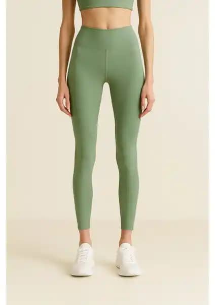 HNX Kadın Yüksek Bel Tam Boy Spor Tayt: Konfor ve Şıklık Sunan Modern Tasarım