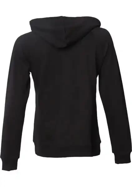 Hummel Billund Kadın Siyah Kapüşonlu Sweatshirt Şıklık ve Konforu Bir Arada Sunar