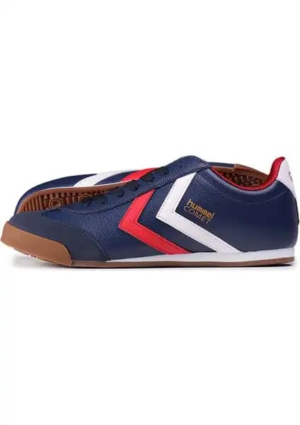 Hummel Comet Unisex Lacivert Süet Sneaker: Şıklık ve Konforun Mükemmel Buluşması