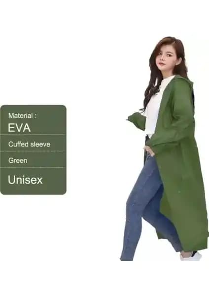 Marlux Raincoat Eva Unisex Yağmurluk: Hafif ve Su Geçirmez Koruyucu Giyim Seçeneği