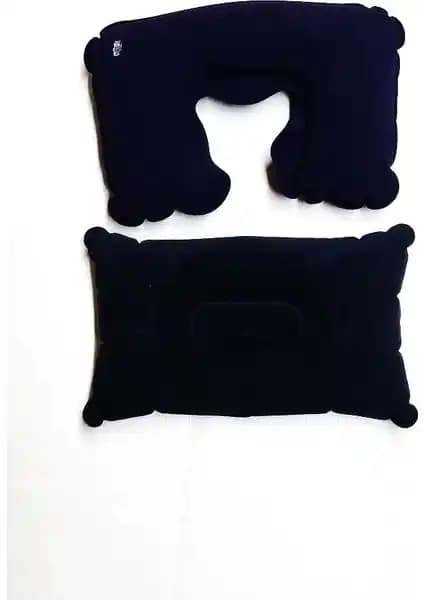 Modauyum Seyahat Konforunu Artıran Havalı Minder ve Boyun Yastığı Seti