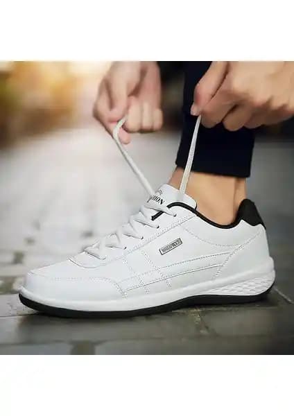 Nafen Erkek Spor Deri Ultra Hafif Günlük Koşu Ayakkabısı İncelemesi ve Özellikleri