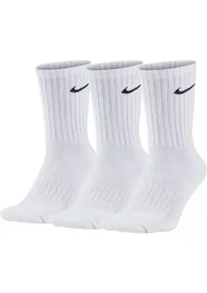 Nike SX7676-100 Günlük Kullanım İçin Rahat ve Dayanıklı No-Show Çorap Seti