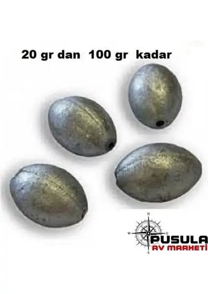 Pusula Gezer Kurşun 10LU Paket: Deniz ve Kıyı Balıkçılığında Güçlü ve Dayanıklı Ekipman