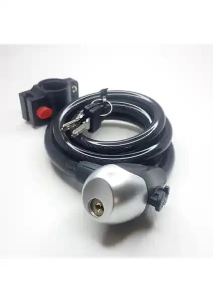 Rectus Bisiklet Kalın Halat Kilit Dolamalı Güvenilir ve Dayanıklı Güvenlik Çözümü