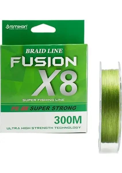 Remixon Fusion X8 Green Ip Olta Misinası 300 Metre Yüksek Performans ve Dayanıklılık