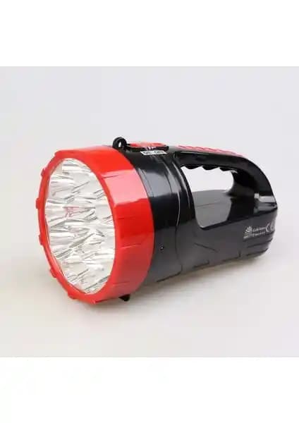 Silver Toss ST-6665A Şarj Edilebilir LED El Feneri Çok Yönlü ve Uzun Süreli Kullanım İçin Uygun