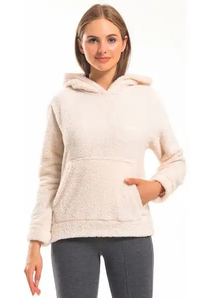 Slazenger SADE I Kadın Polar Kırık Beyaz: Şık ve Konforlu Günlük Kullanım Polar Ürünü