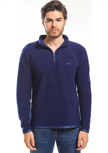 Slazenger SANNE Erkek Polar Lacivert: Şık ve Fonksiyonel Kış Giyim Parçası