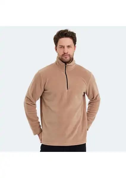Slazenger SANNE Erkek Polar Toprak: Şık ve Sıcak Tutucu Kış Giyim Seçeneği