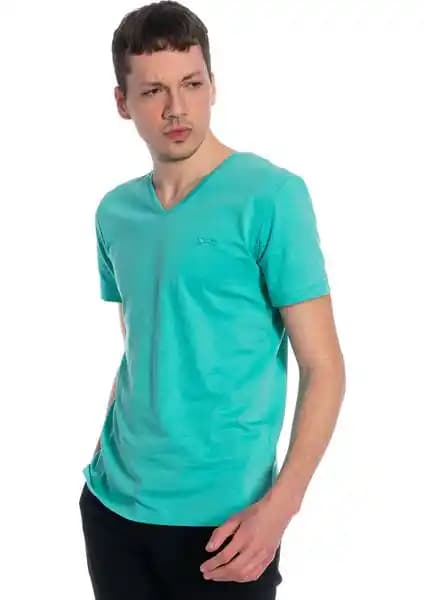 Slazenger SARGON Erkek Tişört Koyu Yeşil: Şık ve Rahat Spor ve Günlük Kullanım