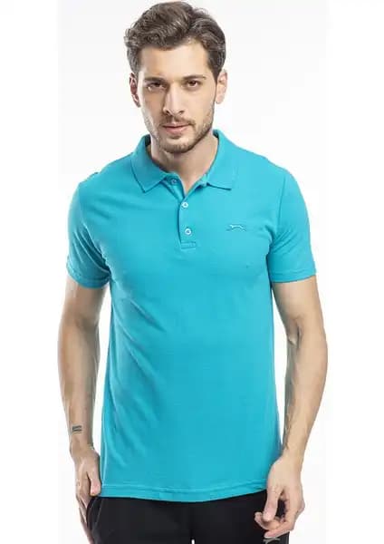 Slazenger SOHO Erkek Koyu Mavi Tişörtü Günlük ve Spor Kullanımı İçin Uygun