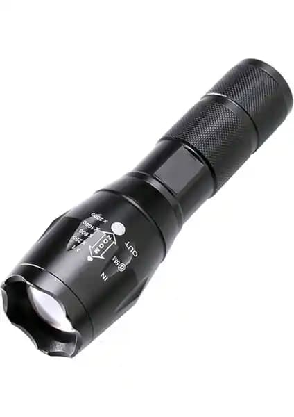 Tarez KM-108 Metal El Feneri: Güçlü ve Dayanıklı Taşınabilir Aydınlatma Çözümü