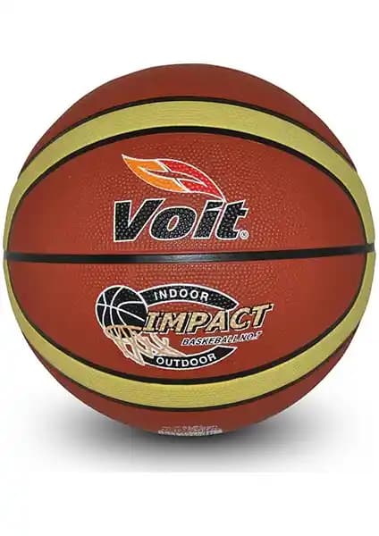Voit Impact Basketbol Topu N6 Kahve: Dayanıklı ve Çok Amaçlı Spor Ekipmanı