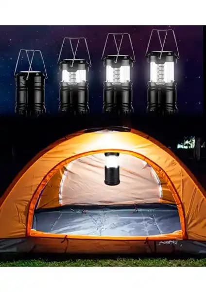 YDS Kamp Lambası Feneri Siyah - Dayanıklı, Hafif ve Yüksek Performanslı Outdoor Aydınlatma Cihazı