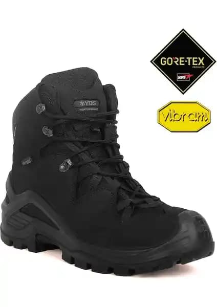 YDS Tornado Mid Cut GTX Bot Siyaha Dayanıklı ve Hafif Outdoor Taktik Ayakkabısı
