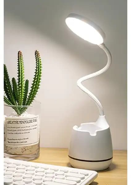 Yussraw Şarjlı 24 LED Çalışma ve Okuma Işığı Çok Fonksiyonlu Portatif Aydınlatma