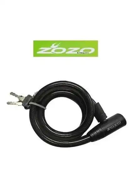 Zozo 12X80 Anahtarlı Halat Kilit: Hafif ve Pratik Güvenlik Çözümü