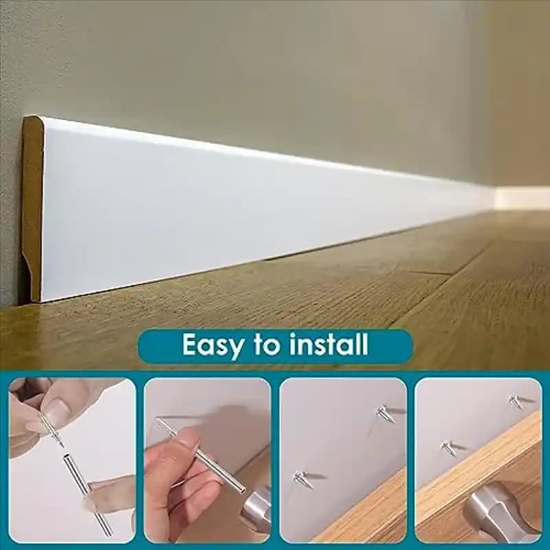 3/4 İnç Kalınlığındaki Süpürgelik Döşemeleri İçin Doğru Çivi Kalınlığı ve Uzunluğu Seçimi