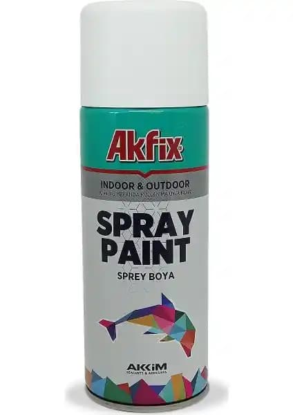 Akfix Akrilik Mat Beyaz ve Düfa Sprey Boya Karşılaştırması 400 ml ürünleri detaylı inceleme