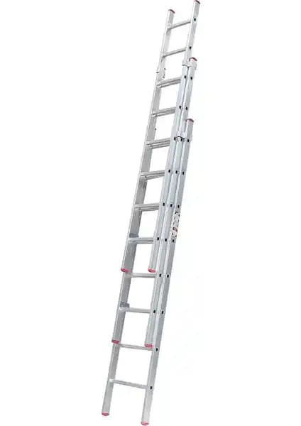 Beykon 3x2,5 Metre Alüminyum Sürgülü Merdiven Güvenli ve Kullanışlı Tasarım