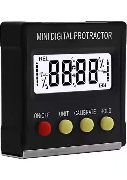 Bmk Electro Ankara 360 Derece Mini Dijital Protraktor ile Hassas Açısal Ölçüm Çözümü