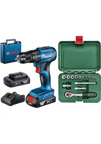Bosch GSB 185-LI Darbeli Çift Akülü Matkap ve 14 Parça Lokma Seti İncelemesi