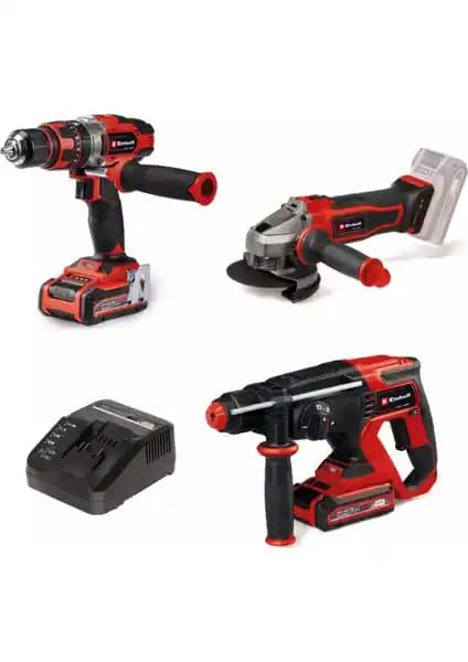 Einhell Çok Fonksiyonlu Akülü Takım Seti: Yüksek Performans ve Çok Yönlülük İçin Uygun