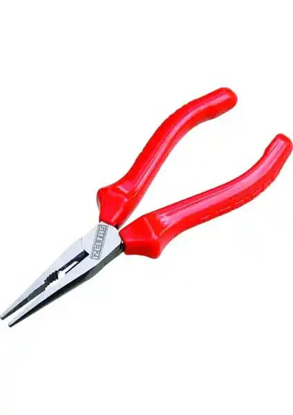 İzeltaş Uzun Kargaburun Düz Uçlu İzole 180 Mm: Dayanıklı ve Çok Yönlü Elektrik ve İnşaat Aracı