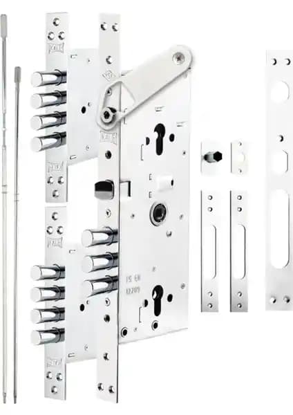 Kale Merkezi KİLİT-256G0000003 Güvenlik ve Dayanıklılık Sunan Modern Çelik Kapı Kilidi