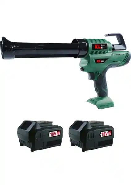 KL Pro Klst18e-50 Şarjlı Silikon Tabancası İnşaat ve Tamirat İçin Güçlü ve Dayanıklı