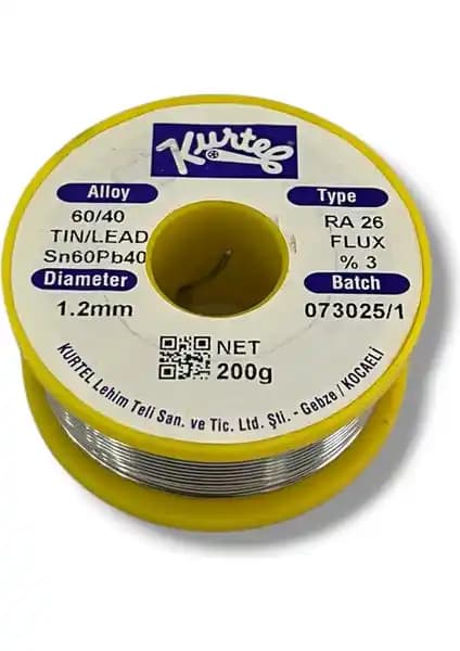 Kurtel 1,2 mm Lehimpil Teli: Elektronik ve Hobi Projeleri İçin Güvenilir Çözüm