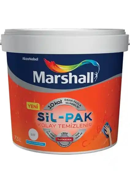 Marshall Silpak Su Bazlı İç Cephe Boyası: Dayanıklı ve Estetik İç Mekan Boyama Çözümü