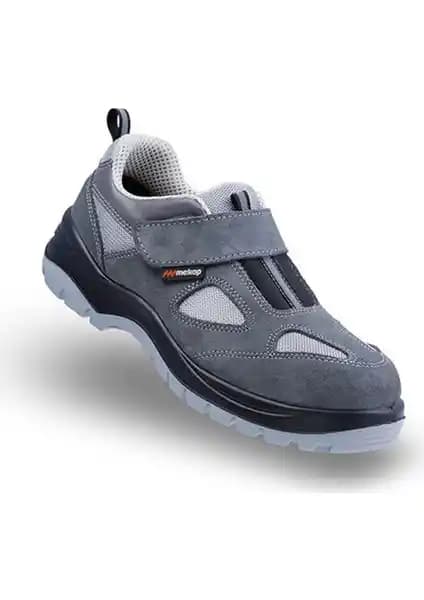 Mekap Policap 157 01 S1P Gri Süet Çalışma Ayakkabısı: Dayanıklılık ve Güvenlik Özellikleri