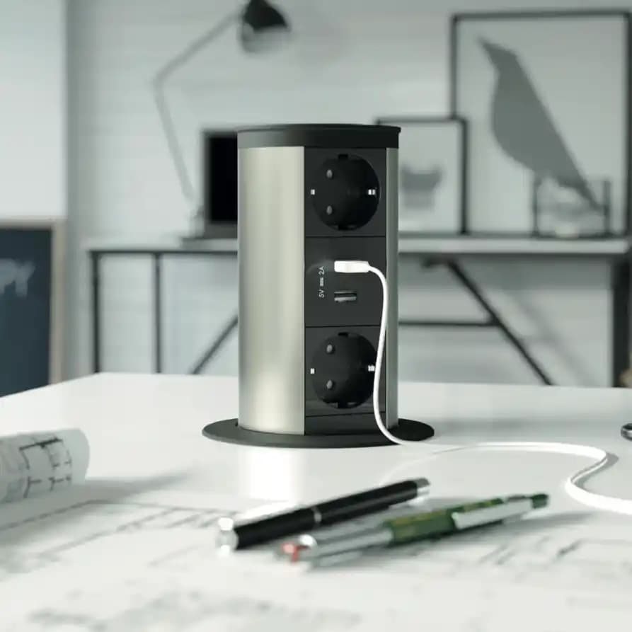 Mutfakta Çiftli Priz Kullanımı: Fonksiyonellik ve Estetik Arasındaki Dengeyi Sağlama