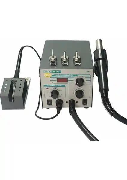 Quick 706W+ Sıcak Hava Üfleme ve Havya İstasyonu: Çok Yönlü Profesyonel Isıtma ve Lehimleme Cihazı