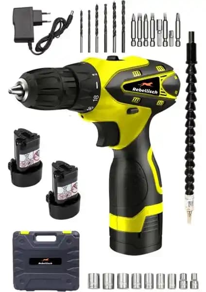 Rebellisch Germany 398 V Darbeli Matkap: Güçlü ve Dayanıklı Profesyonel Alet