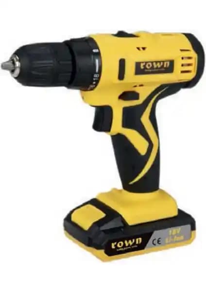 Rown RN6018 18V 1.3A Akülü Matkap: Güçlü Performans ve Ergonomik Tasarım Özellikleri