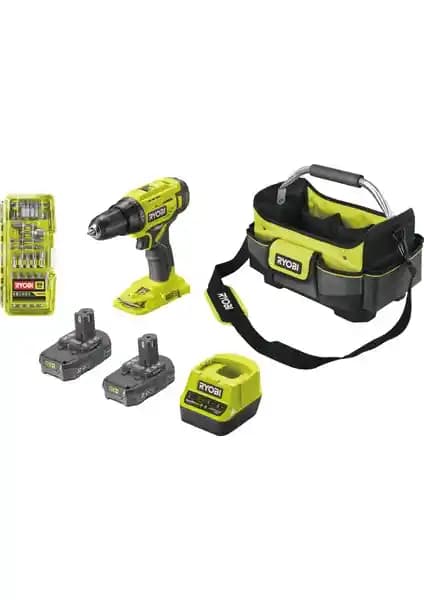 Ryobi R18DD4-220OTA55 18V Akülü Matkap: Güçlü Performans ve Ergonomik Tasarım