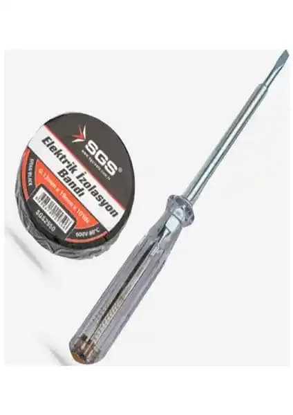 SGS Kontrol Kalemi ve Elektrik Bandı Seti: Çok Yönlü Güçlü Elektrik ve Elektronik Çözüm