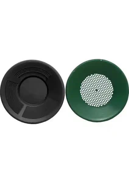 Silimo Siyah Gold Pan ve Elek Seti ile Altın Arama ve Yıkama Deneyimini Geliştirin