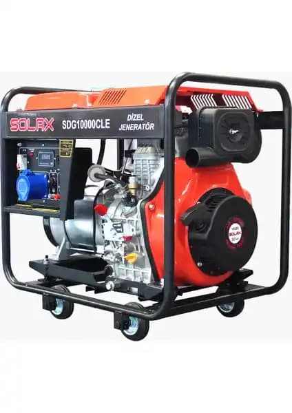 Solax SDG10000CLE Dizel Jeneratör: Güç ve Güvenilirlik Sunan Endüstriyel Çözüm
