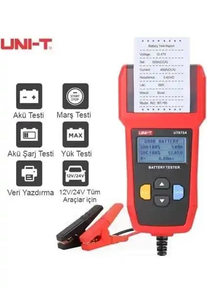 Uni-T UT675A Dijital Akü Test Cihazı ile Akü Sağlığını Doğru ve Hızlı Değerlendirme