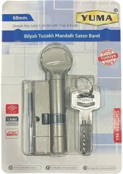 Yuma Barel Bilyalı Tuzaklı Mandallı Barel Saten Güvenlik Kilidi Özellikleri ve Kullanım Alanları