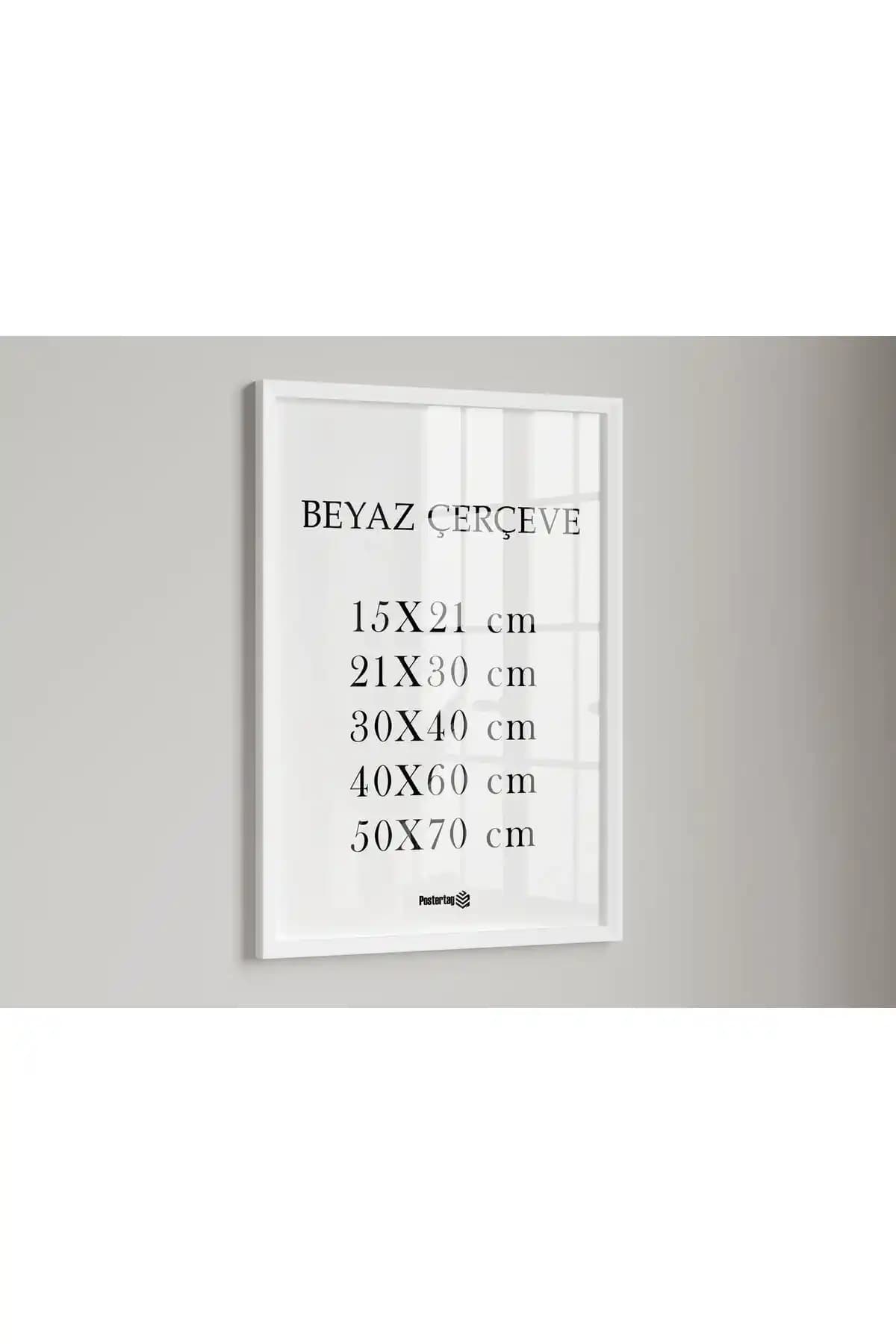 50x70 Modern Çerçeve ile Dekorasyonunuzu Şıklıkla Tamamlayın