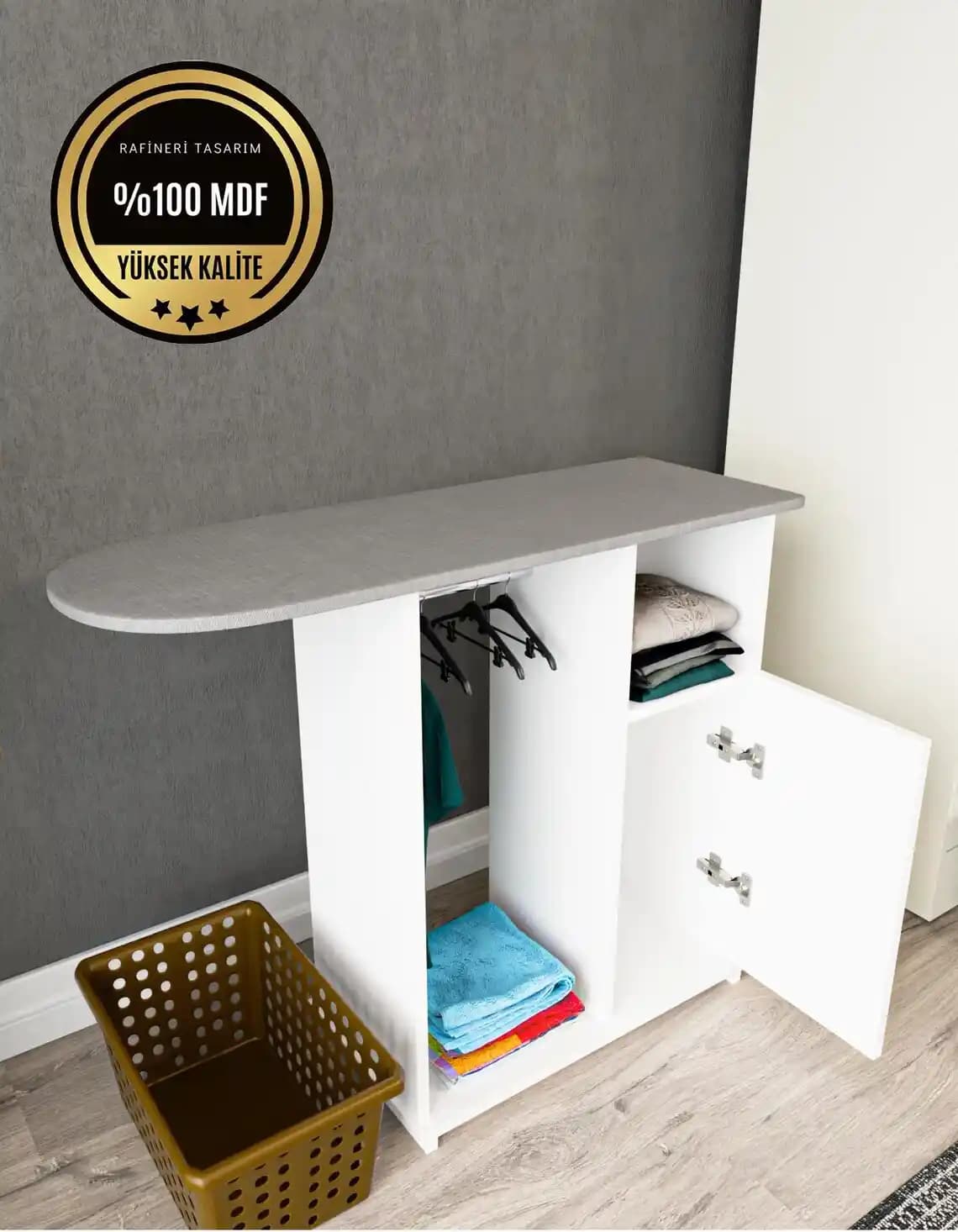 Askılı Ütü Masası: Evde Alan Tasarrufu ve Kullanım Kolaylığı Sağlayan Pratik Çözüm