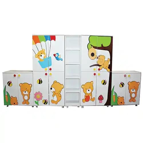 Ayıcık Figürlü Dolaplar: Çocuk Odaları İçin Sevimli ve İşlevsel Mobilya Seçenekleri